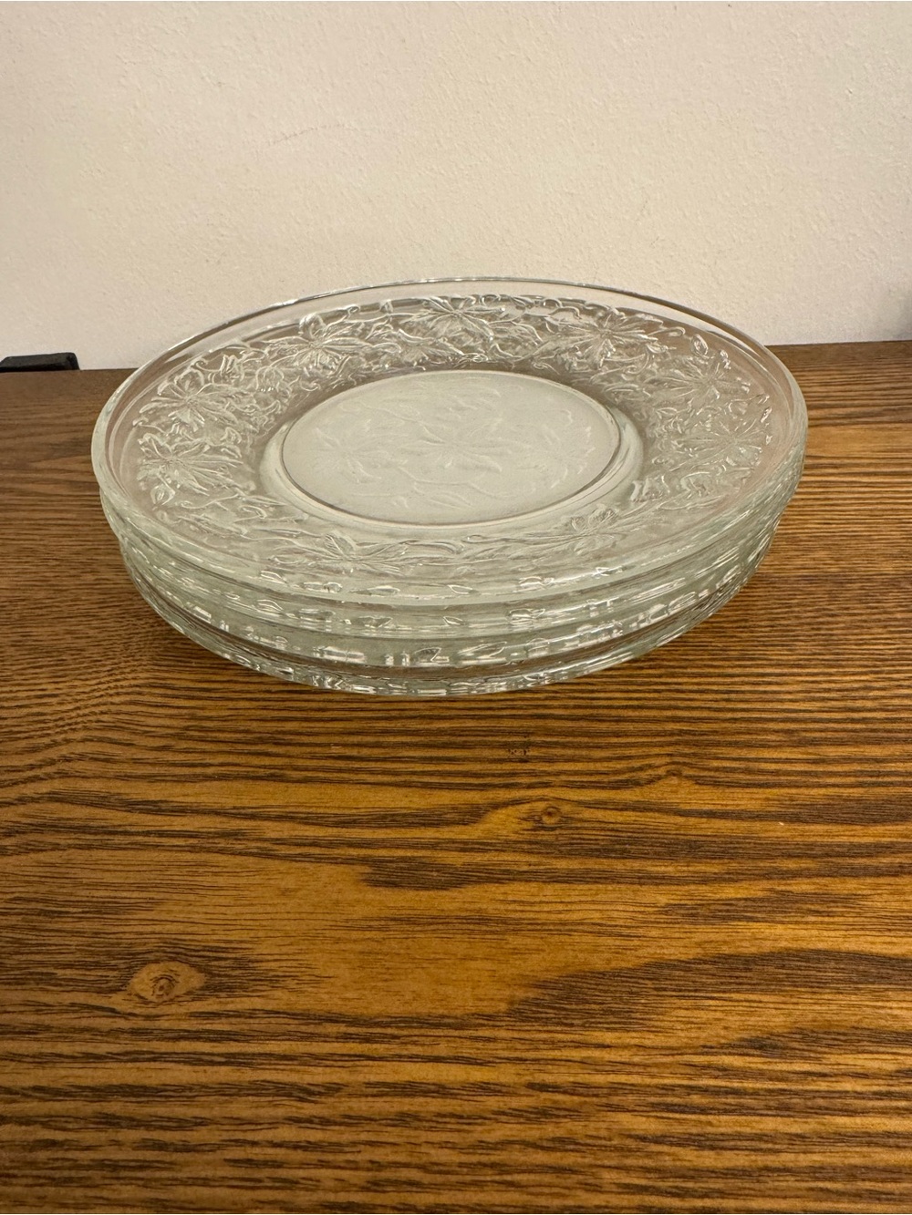 Vintage Princess House "Fantasia" Salad / Luncheon Plates - Set of 4